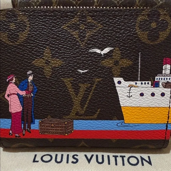 Limited Edition Louis Vuitton Zippy Wallet - Picture 9 of 9